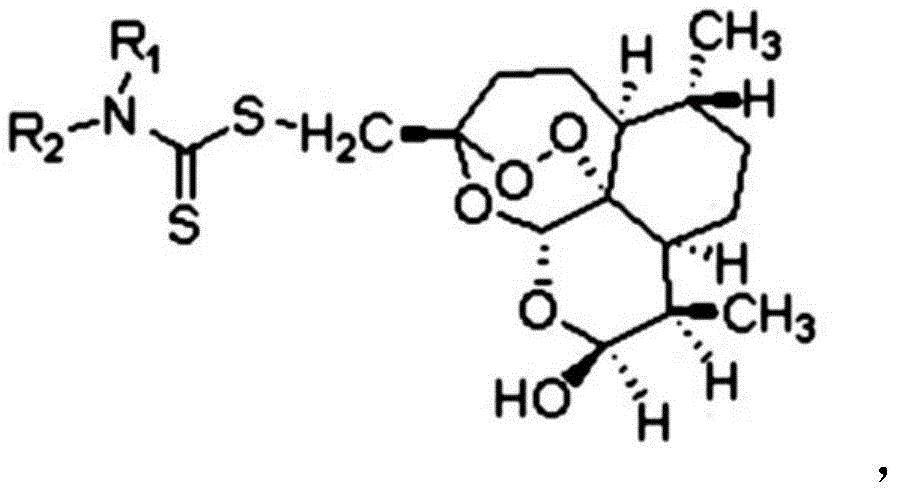 一種具有心腦血管疾病防治活性的青蒿素酯類化合物、其制備方法及其應用